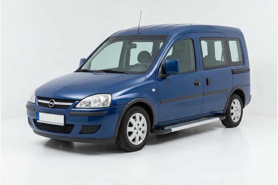 Opel Combo 2002–2012 Praguri Laterale New Vision Grey (2 buc, Aluminiu) Image