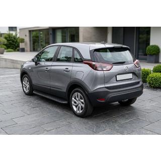 Praguri Laterale Tayga Black (2 buc, Aluminiu) Opel Crossland X 2017-2024 foto 1