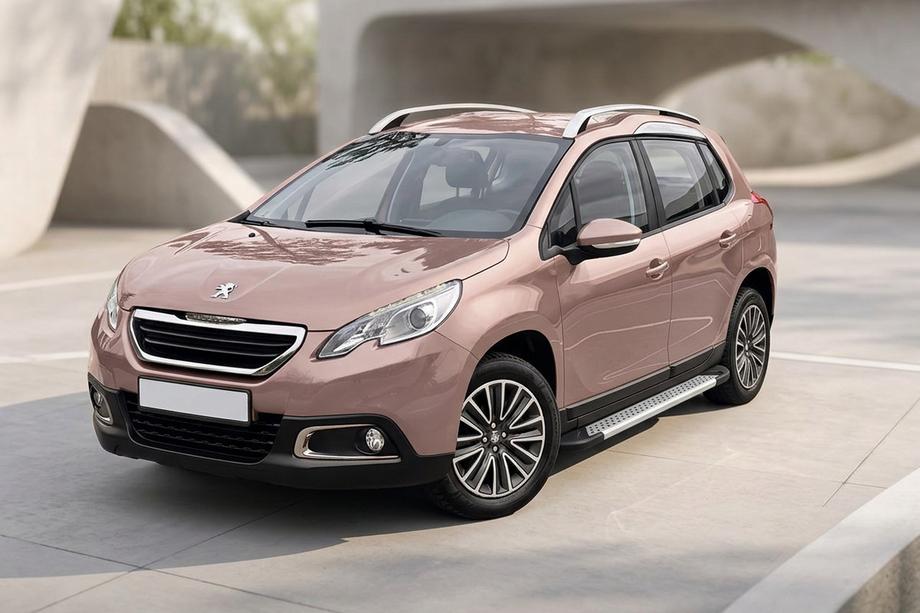 Peugeot 2008 2013-2019 Praguri Laterale New Vision Grey (2 buc, Aluminiu) Image