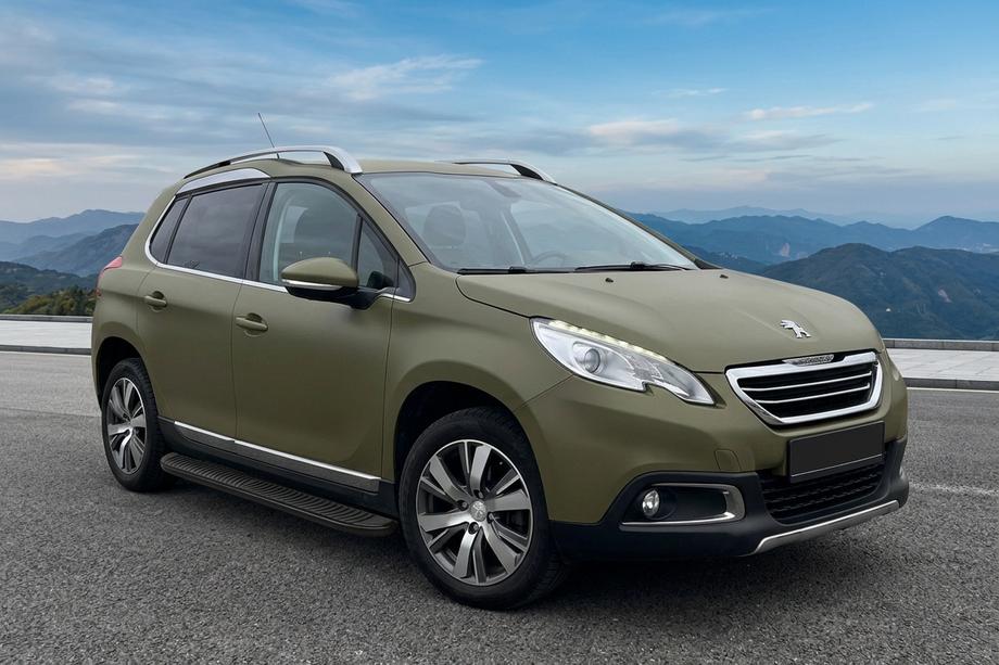 Peugeot 3008 2008-2016 Praguri Laterale Tayga Black (2 buc, Aluminiu) 2014-2016 Image