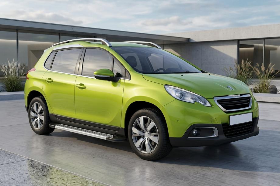 Peugeot 3008 2008-2016 Praguri Laterale New Vision Grey (2 buc, Aluminiu) 2008-2014 Image