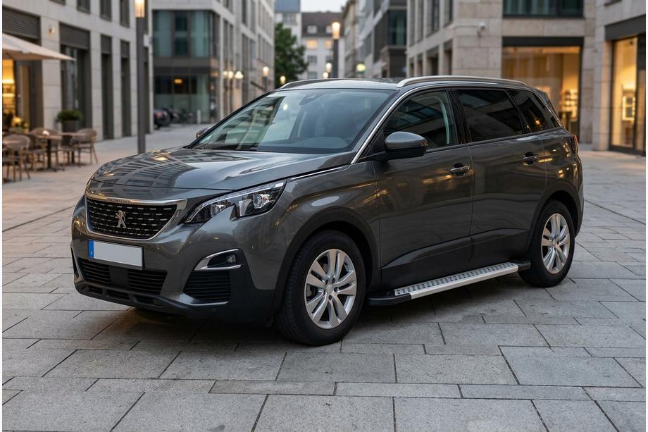Peugeot 5008 2016-2023 Praguri Laterale New Vision Grey (2 buc, Aluminiu) Foto 1