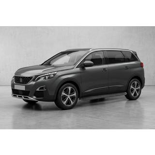 Praguri Laterale Tayga Black (2 buc, Aluminiu) foto 1