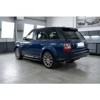 Praguri Laterale Tayga Black (2 buc, Aluminiu) foto 1