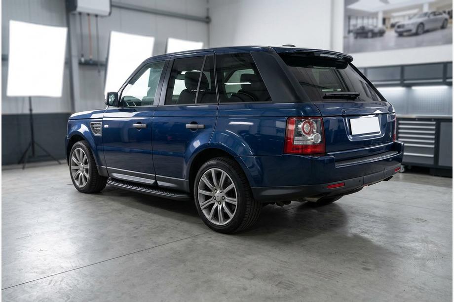 Range Rover Sport 2005-2013 Praguri Laterale Tayga Black (2 buc, Aluminiu) Foto 1
