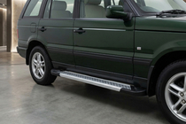 Range Rover II P38A 1997-2002 Praguri Laterale New Vision Grey (2 buc, Aluminiu) foto 1