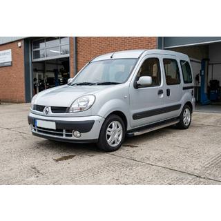 Praguri Laterale BlackLine (2 buc, Aluminiu) Renault Kangoo 1998-2008 foto 1