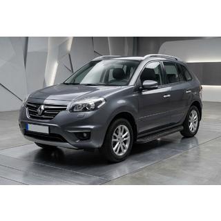 Praguri Laterale Tayga Black (2 buc, Aluminiu) Renault Koleos 2008-2016 foto 1
