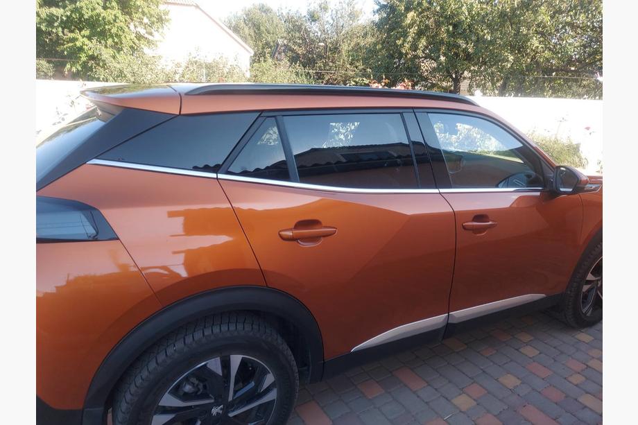 Peugeot 2008 2019- Ornamente Geamuri (6 buc, Otel Inoxidabil) Foto 2