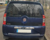 Fiat Fiorino/Qubo 2008-2024 Ornament cromat deasupra placutei de inmatriculare (inox) Carmos - Otel Inoxidabil Turcesc foto 1