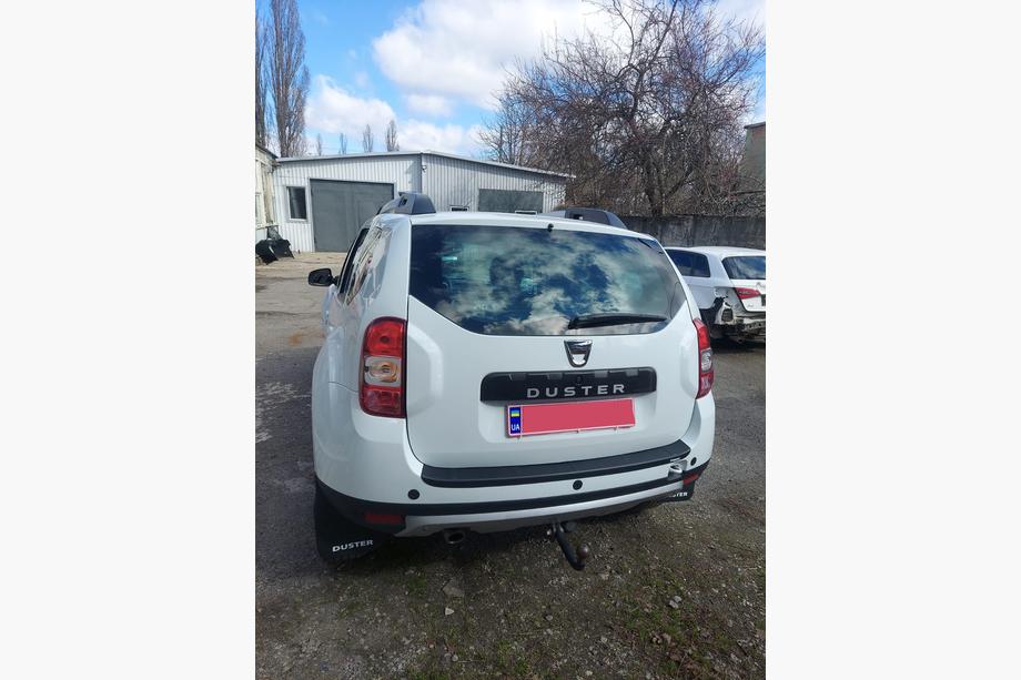 Renault Duster 2008–2017 Protectie bara spate EuroCap (ABS) Foto 4