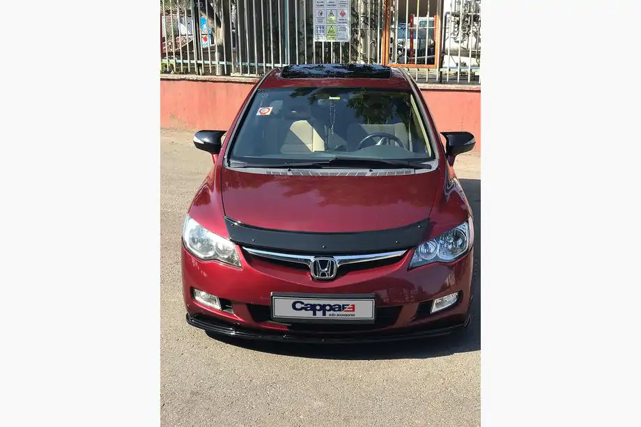 Honda Civic Sedan VIII 2006-2011 Lip bara fata (negru) Image