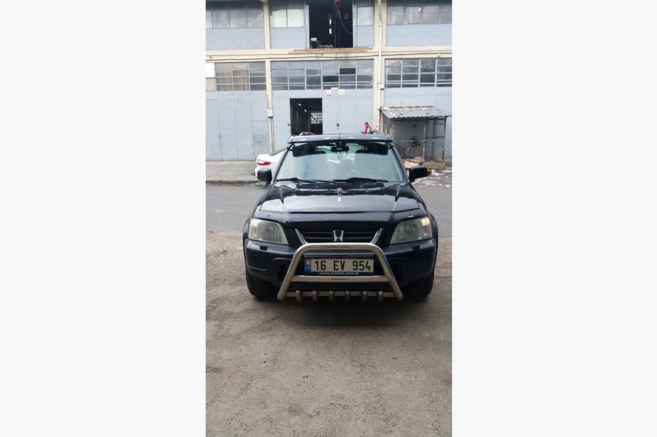 Honda CRV 1996-2001 Viziera parbriz (negru lucios, 5mm) Foto 3