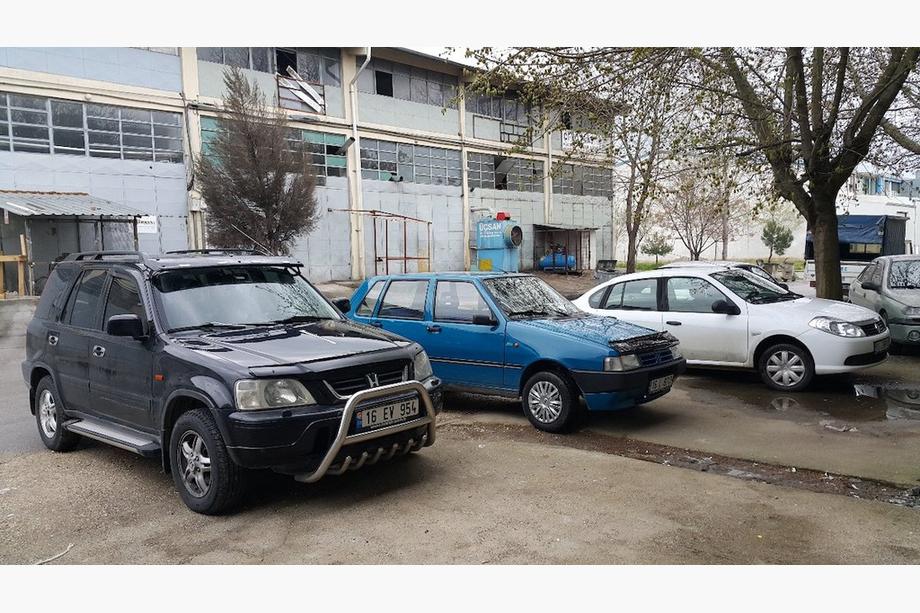 Honda CRV 1996-2001 Viziera parbriz (negru lucios, 5mm) Foto 5