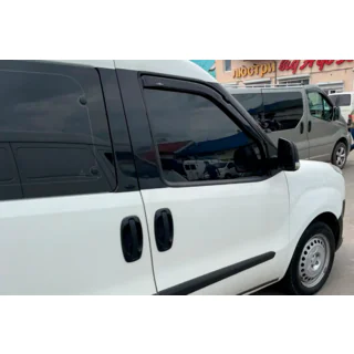 Deflectoare geam incastrabile (2 buc, HIC) Opel Combo 2012-2018 foto 4