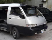 Hyundai H100 Viziera parbriz (negru lucios, 5mm) foto 2