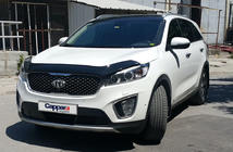 Kia Sorento III UM 2014-2020 Deflector capota (EuroCap) foto 2