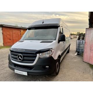 Viziera parbriz (negru lucios, 5mm) Mercedes Sprinter W907/W910 2018- foto 3