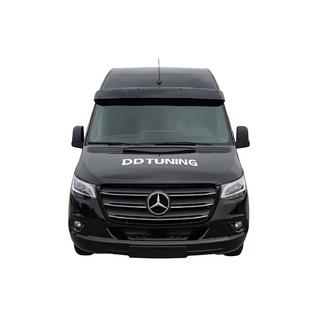 Viziera parbriz (negru lucios, 5mm) Mercedes Sprinter W907/W910 2018- foto 2