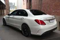Mercedes C-class W205 2014-2021 Kit caroserie cu bara spate completa (AMG C63-designs 2014-2018) foto 16