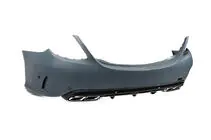 Mercedes C-class W205 2014-2021 Kit caroserie cu bara spate completa (AMG C63-designs 2014-2018) foto 11