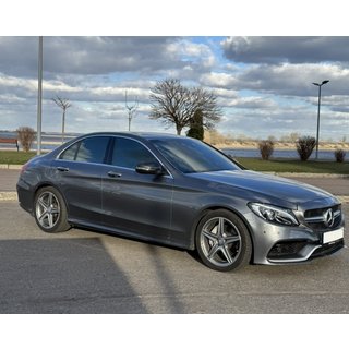 Kit caroserie cu bara spate completa (AMG C63-designs 2014-2018) foto 2