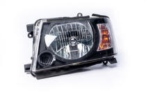 Nissan Patrol Y61 1997-2011 Faruri Fata Safari Black (2004-2008, 2buc) foto 5
