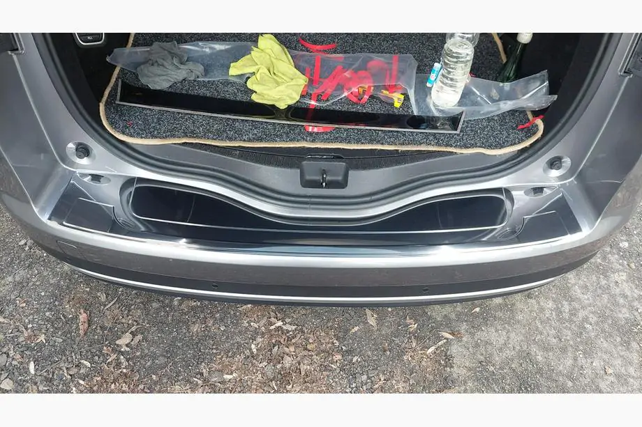 Renault Scenic/Grand 2016–2025 Protectie bara spate Carmos (Grand, Inox) Image