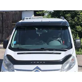 Viziera parbriz (negru lucios, 5mm) Citroen Jumpy 2007–2017 foto 1