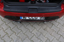Renault Clio IV 2012-2019 Protectie bara spate EuroCap (ABS) foto 5