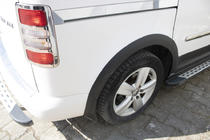 Volkswagen Caddy 2015-2020 Set de molduri si extensii aripi foto 14
