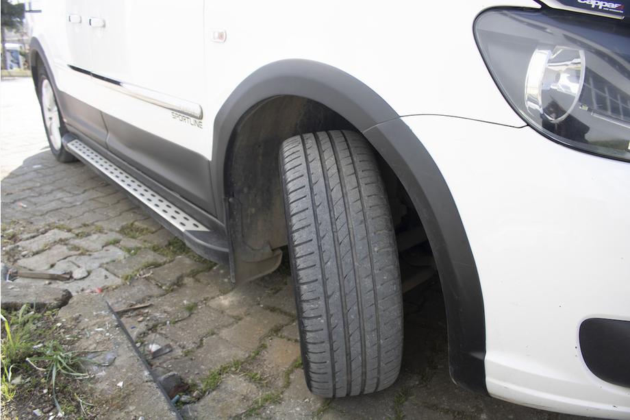 Volkswagen Caddy 2015-2020 Set de molduri si extensii aripi Foto 16
