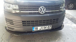 Volkswagen T6 2015-2024 Lip frontal 2015-2018 Standard (ABS) foto 4