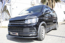Volkswagen T6 2015-2024 Deflector capota carbon look (EuroCap) foto 9