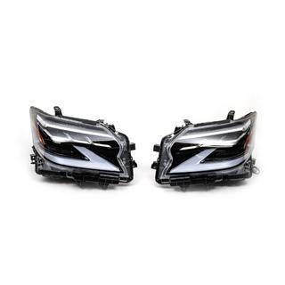 Faruri fata design 2021-2023 (2 buc., Full LED, cu AFS) Lexus GX460 2009-2023 foto 2