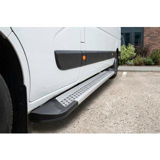 Praguri Laterale New Vision Grey (2 buc, Aluminiu) foto 1
