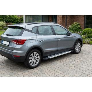 Praguri Laterale New Vision Grey (2 buc, Aluminiu) Seat Arona 2017- foto 1