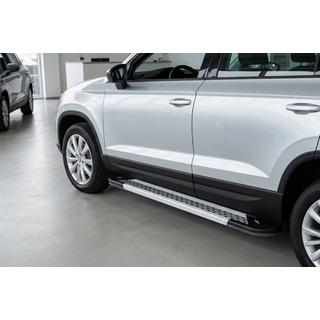 Praguri Laterale New Vision Grey (2 buc, Aluminiu) Seat Ateca 2016- foto 1