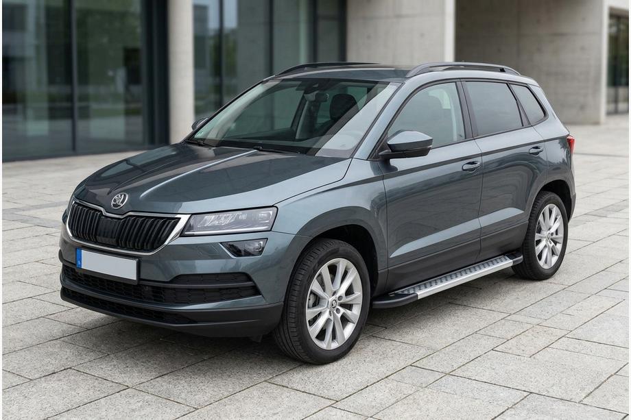 Skoda Karoq 2018- Praguri Laterale New Vision Grey (2 buc, Aluminiu) Image