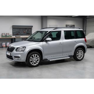 Praguri Laterale New Vision Grey (2 buc, Aluminiu) Skoda Yeti 2009-2017 foto 1