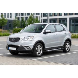 Praguri Laterale New Vision Black (2 buc, Aluminiu) SsangYong Korando 2010-2019 foto 1