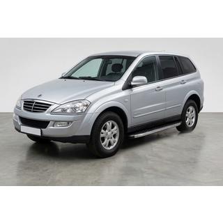 Praguri Laterale BlackLine (2 buc, Aluminiu) SsangYong Kyron 2005-2014 foto 1