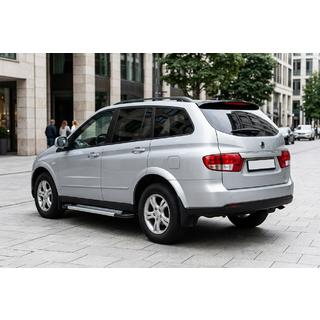 Praguri Laterale New Vision Grey (2 buc, Aluminiu) SsangYong Kyron 2005-2014 foto 1