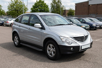 SsangYong Action 2005-2018 Praguri Laterale Tayga Black (2 buc, Aluminiu) foto 1