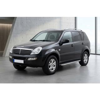 Praguri Laterale BlackLine (2 buc, Aluminiu) SsangYong Rexton I 2001-2017 foto 1
