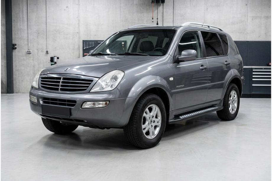 SsangYong Rexton I 2001-2017 Praguri Laterale New Vision Black (2 buc, Aluminiu) Foto 1