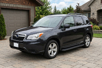 Subaru Forester 2013-2018 Praguri Laterale Tayga Black (2 buc, Aluminiu) foto 1