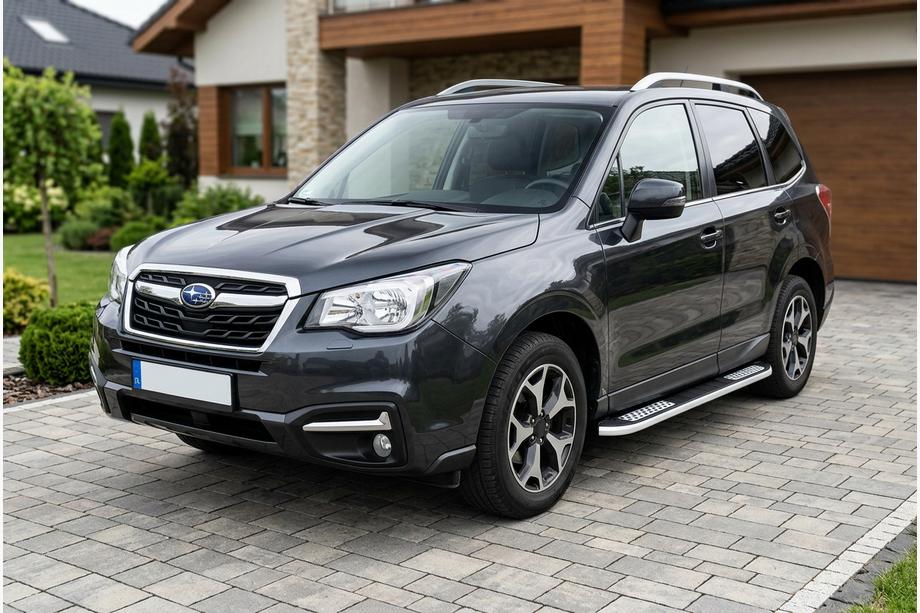 Subaru Forester 2013-2018 Praguri Laterale Tayga V2 (2 buc, Aluminiu) Image