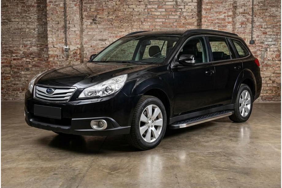 Subaru Outback 2009-2014 Praguri Laterale BlackLine (2 buc, Aluminiu) Image