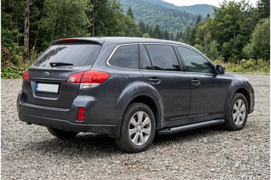Subaru Outback 2009-2014 Praguri Laterale New Vision Black (2 buc, Aluminiu) Image